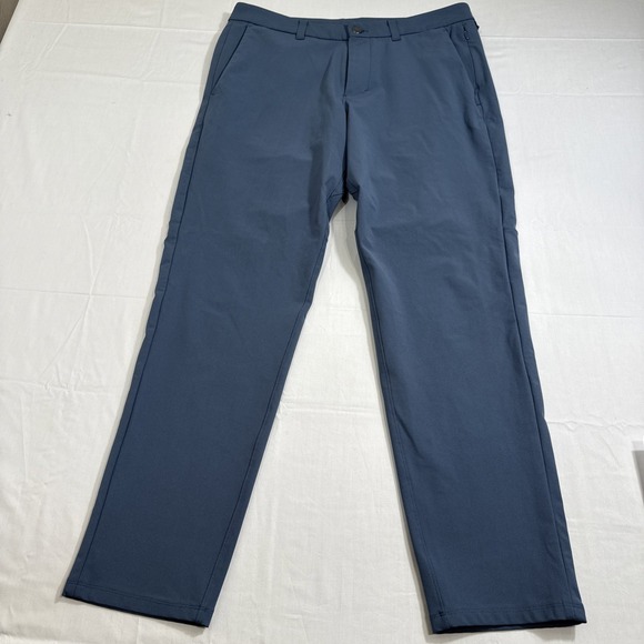 Lululemon Men's ABC Pant Classic Warpstreme LM5968S  GRAY BLUE MENS Size 33 - Picture 1 of 6
